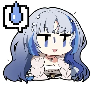 😰 emoji Girls' Frontline: Neural Cloud Telegram sticker 22 of 120