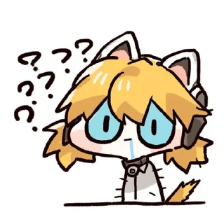 Sticker from Girls' Frontline: Neural Cloud