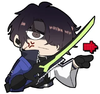 😡 emoji Girls' Frontline: Neural Cloud Telegram sticker 21 of 120