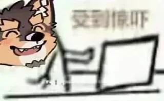 😨 emoji 帕狗 Telegram sticker 13 of 69
