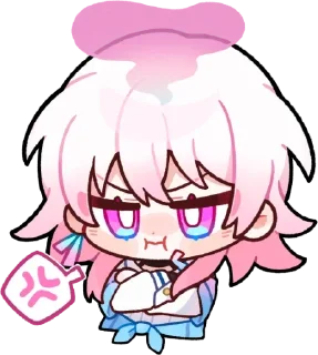 😡 emoji 三月七篇 | @HSRCN Telegram sticker 13 of 16
