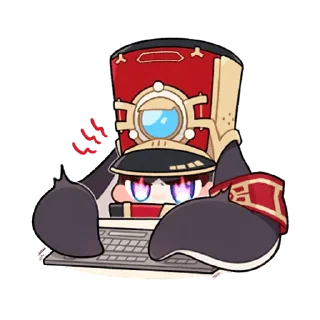 Sticker from 崩壞 - 星穹鐵道：帕姆