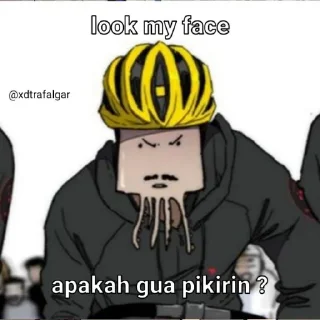 💀 emoji Lo kontol @xdtrafalgar Telegram sticker 10 of 15