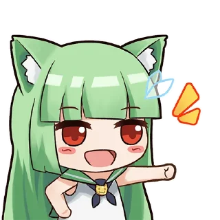 ✊ emoji 萌娘百科 Telegram sticker 12 of 18