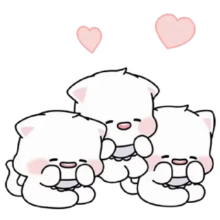 🤍 emoji 소중한 ⸻ @stikie's  ౨ৎ  @pacii Telegram sticker 23 of 24