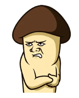 🍄 emoji Mushroomen 🍄 ⌇ @GIBRANSU Telegram sticker 17 of 40