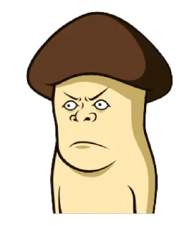 🍄 emoji Mushroomen 🍄 ⌇ @GIBRANSU Telegram sticker 13 of 40