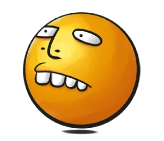 😐 emoji Crazy Emoji ⌇ @GIBRANSU Telegram sticker 20 of 32