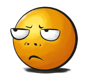 😑 emoji Crazy Emoji ⌇ @GIBRANSU Telegram sticker 15 of 32