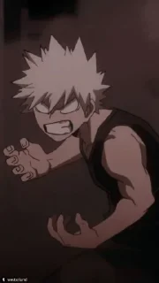 🙅‍♂ emoji Bakugo @uchiha_lord Telegram sticker 22 of 38