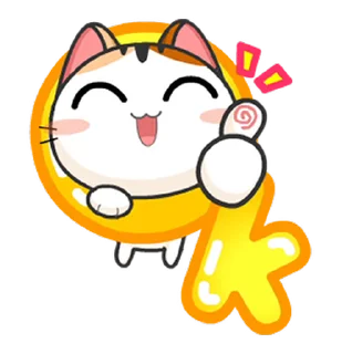 ⭐️ emoji Gojill The Meow Animated V.6 @moe_sticker_bot Telegram sticker 22 of 24