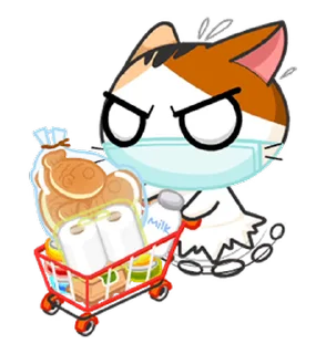 Sticker from Gojill The Meow Animated V.5 @moe_sticker_bot