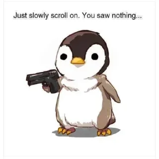 🔫 emoji Nothing Telegram sticker 13 of 30