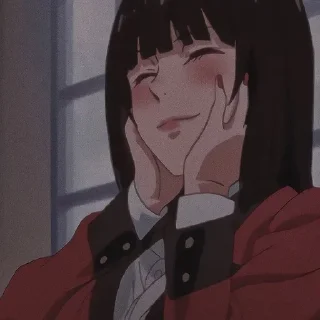🥢 emoji Jabami Yumeko ┈➤ @anime_stickerspack Telegram sticker 12 of 30