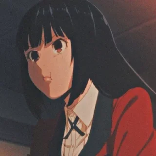 🥢 emoji Jabami Yumeko ┈➤ @anime_stickerspack Telegram sticker 16 of 30