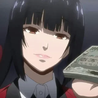 🥢 emoji Jabami Yumeko ┈➤ @anime_stickerspack Telegram sticker 7 of 30