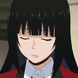 🥢 emoji Jabami Yumeko ┈➤ @anime_stickerspack Telegram sticker 1 of 30