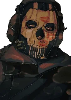 🪞 emoji gһ᥆s𝗍 ⍴ᥲᥴk Telegram sticker 6 of 9