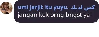 😆 emoji ini jarjit tapi ini yuyu Telegram sticker 8 of 83