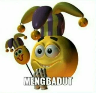 🤡 emoji mengjamet @nocence Telegram sticker 15 of 45