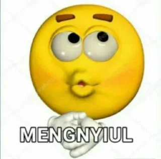 😚 emoji mengjamet @nocence Telegram sticker 17 of 45