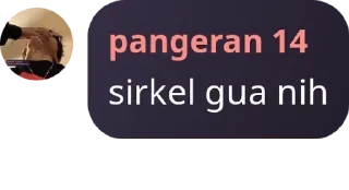😎 emoji pangeran keceh Telegram sticker 9 of 18