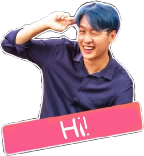 👋 emoji Han's Secret Meme Sticker Telegram sticker 11 of 88
