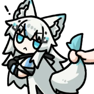🚨 emoji 雪奈狼狼 @zhaxia_cn Telegram sticker 10 of 16