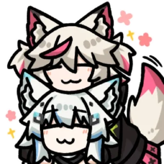 👩 emoji 雪奈狼狼 @zhaxia_cn Telegram sticker 16 of 16