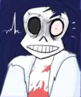 💀 emoji \~HORROR!SANS~/ Telegram sticker 22 of 120