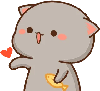 😘 emoji 蜜桃貓合集 Telegram sticker 23 of 86