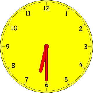 🕡 emoji Clock Time @PunjabiSticker Telegram sticker 19 of 90