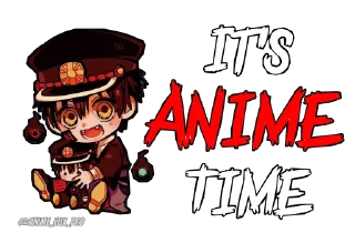 🔥 emoji It's Anime Time • @Anime_Flix_Pro Telegram sticker 14 of 20