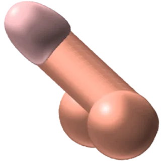 🚨 emoji titit 3d @alecxturner Telegram sticker 8 of 13