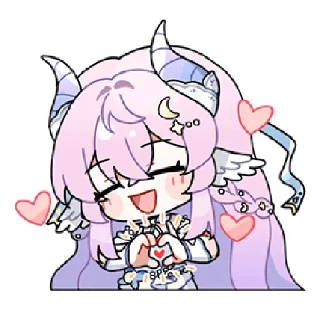 ❤️ emoji 是郝球球耶 @zhaxia_cn Telegram sticker 5 of 16