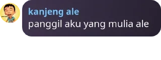 Sticker from kejora ah ah