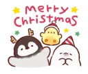 🐥 emoji Soft and cute chick winter @stickerscar Telegram sticker 23 of 64