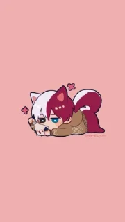 Sticker from Todoroki
