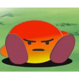 😀 emoji KIRBY 🩷 Telegram sticker 13 of 19