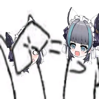🐱 emoji 超级柴郡二@NyankoNyankoNyaaNyaa Telegram sticker 14 of 120