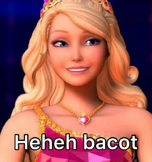 🛍 emoji Barbie by @galericlovita Telegram sticker 15 of 46