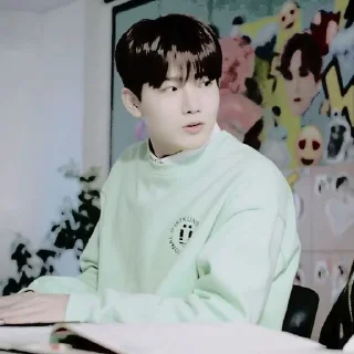 🦦 emoji ⩩ . kim junkyu @packardus  、 Telegram sticker 23 of 58