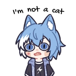 🐈 emoji 夜城光レン (Vol. 1) Telegram sticker 12 of 20