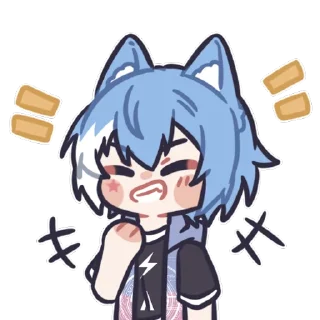 Sticker from 夜城光レン (Vol. 1)