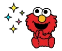 Sticker from Sesame Street