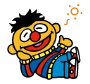 🙂 emoji Sesame Street Telegram sticker 16 of 87