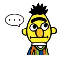 😐 emoji Sesame Street Telegram sticker 15 of 87