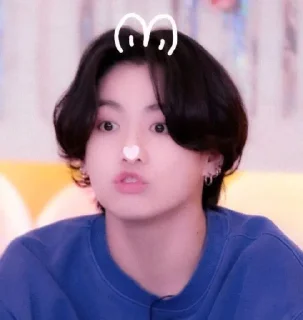 Sticker from .・JUNGKOOK VER SOFT・. @SUNXFLOWERSS