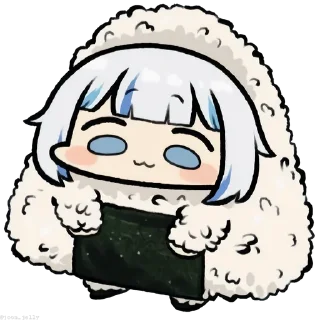 ❄️ emoji Neko. @Anime_Sticker_noob Telegram sticker 23 of 75