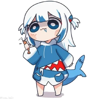❄️ emoji Neko. @Anime_Sticker_noob Telegram sticker 20 of 75